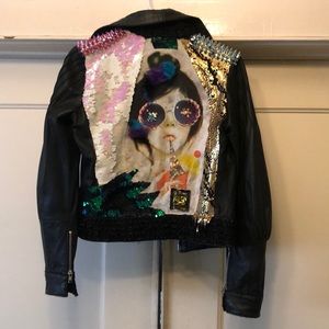 Black Jacket - Custom Art Piece